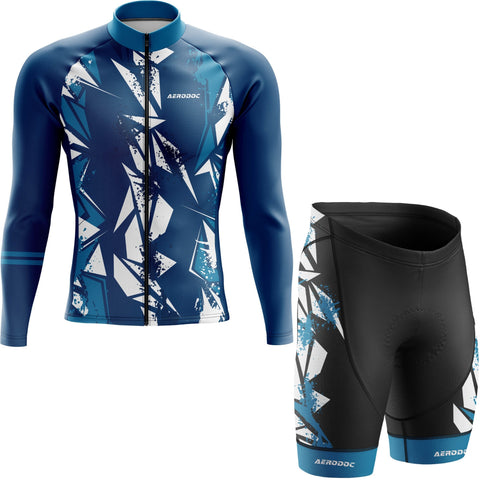 Razor Shift Cycling Kit - Jersey & Gel Padded Bib Shorts