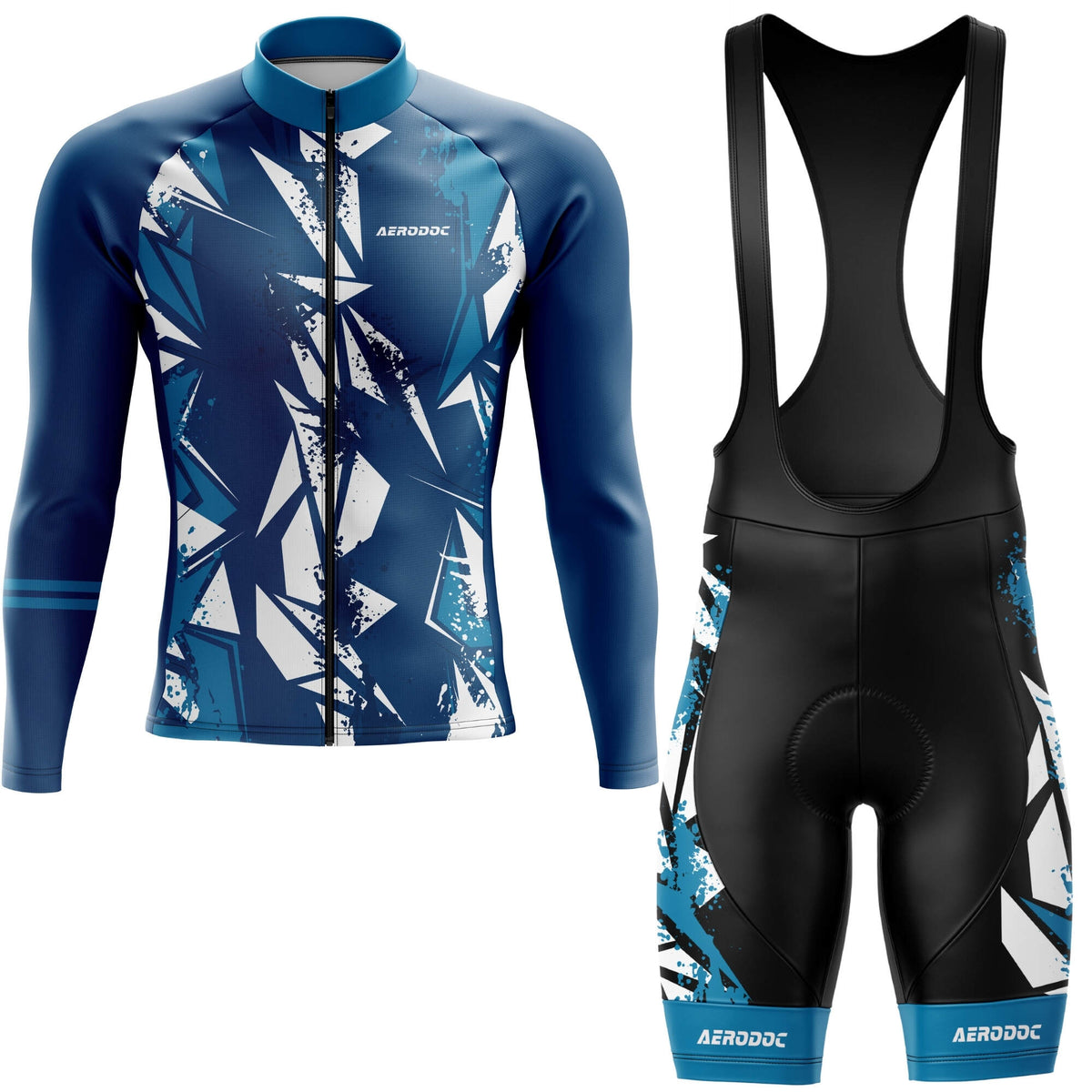 Razor Shift Cycling Kit - Jersey & Gel Padded Bib Shorts