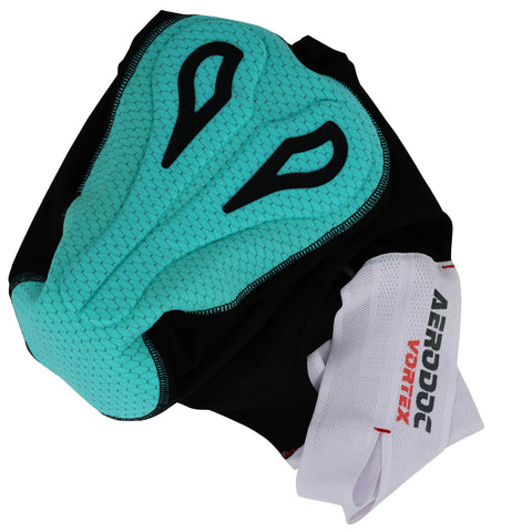 Aerodoc Vortex Cycling Bib Shorts high density gel pad detail