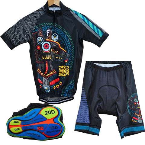 Mexico High Quality Cycling Jersey Pro Bicycle Team Cycling Bib Shorts and Full/Half Sleeve GelPad