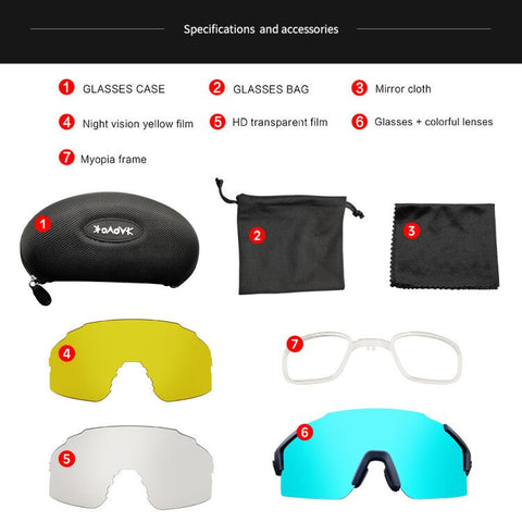 Kapvoe : High-Performance Sports Sunglasses for Cricket, Cycling, and All Outdoor Adventures