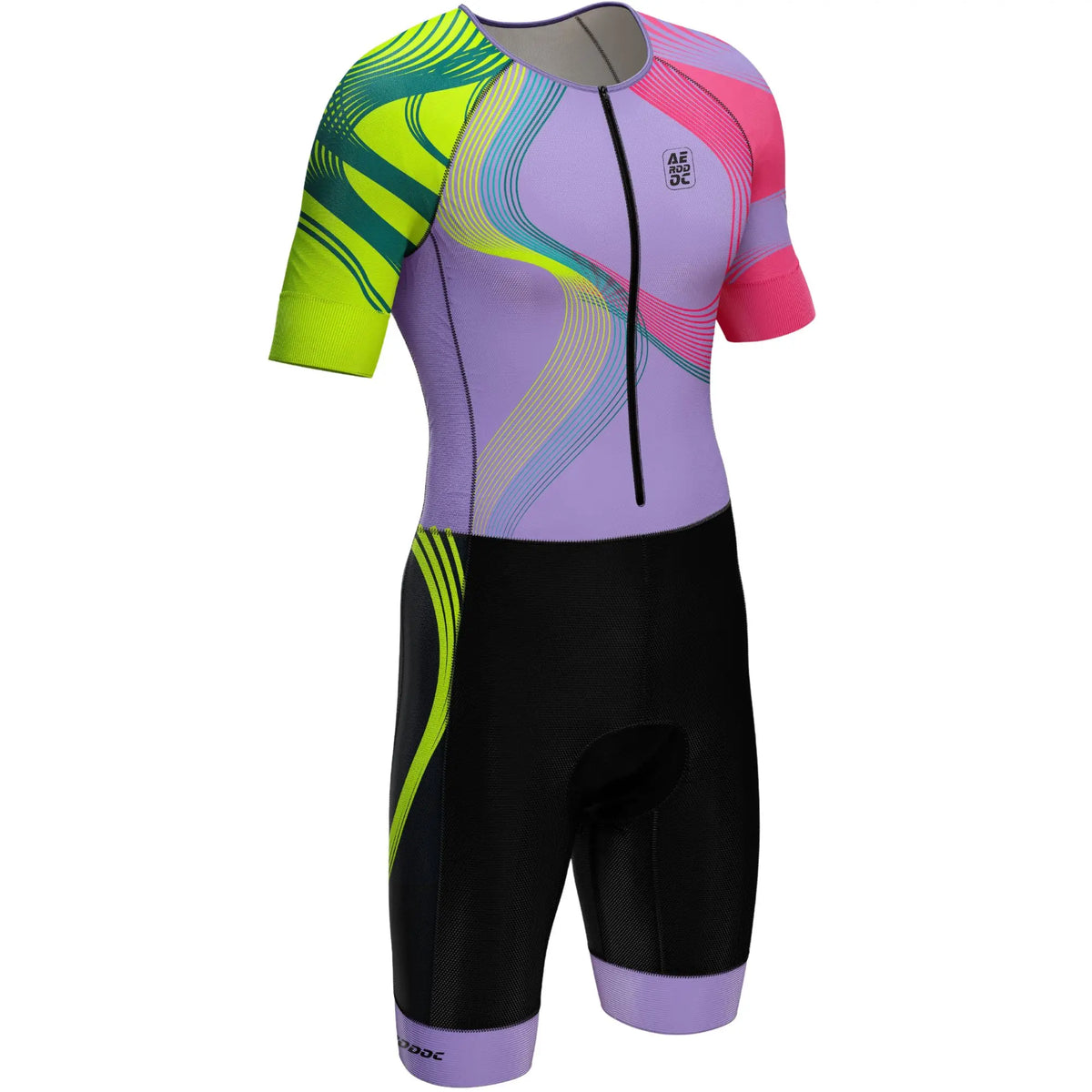 Fluoro Wave Tri Suit-Premium Triathlon Gear for Running, Cycling, and Swimming – FluoroX