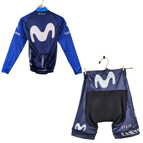 Movie Star High Quality Cycling Jersey Pro Bicycle Team Cycling Bib Shorts and Full/Half Sleeve GelPad