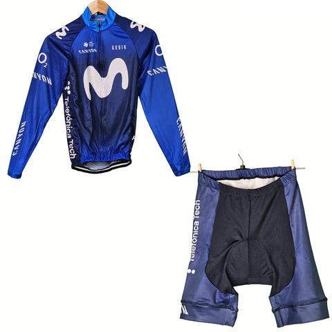 Movie Star High Quality Cycling Jersey Pro Bicycle Team Cycling Bib Shorts and Full/Half Sleeve GelPad