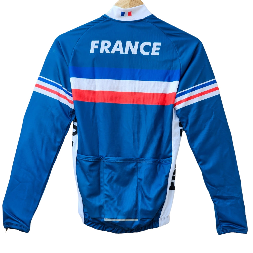 France High Quality Cycling Jersey Pro Bicycle Team Cycling Bib Shorts and Full/Half Sleeve GelPad