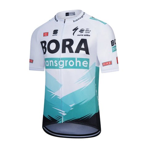 Bora White Cycling jersey Pro Bicycle Team Cycling Bib Shorts and Full/Half Sleeve GelPad