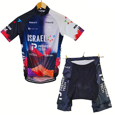 Israel High Quality Cycling Jersey Pro Bicycle Team Cycling Bib Shorts and Full/Half Sleeve GelPad