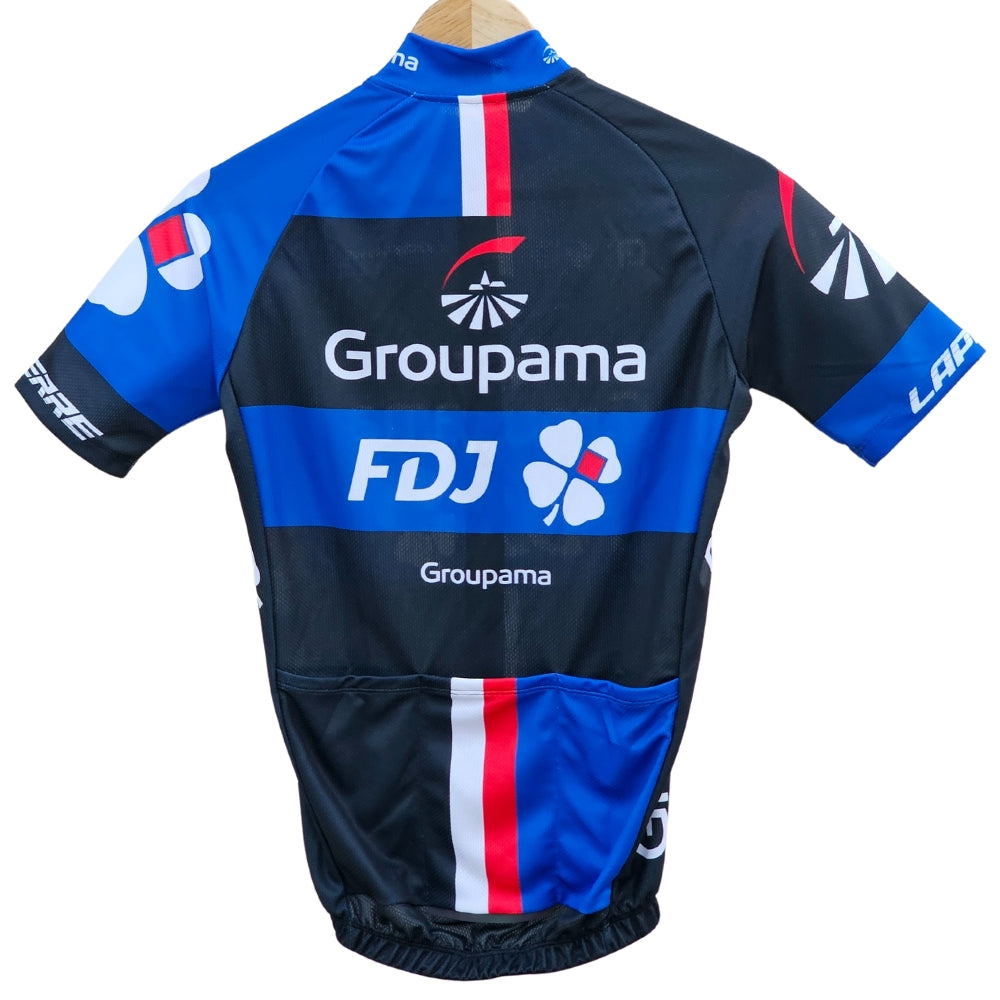 FDJ Cycling Jersey Pro Bicycle Team Cycling Bib Shorts and Full/Half Sleeve GelPad