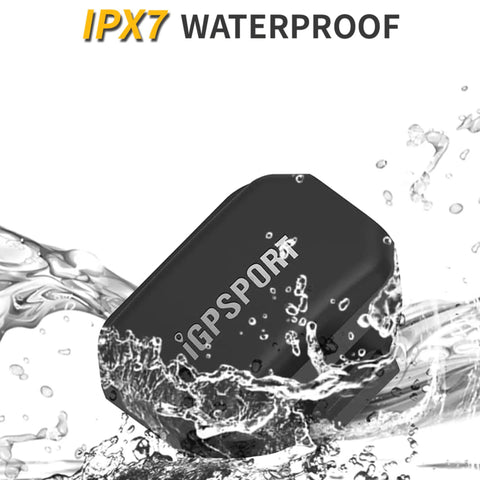Waterproof IGPSPORT SPD70 cycling sensor with IPX7 rating for all-weather riding conditions