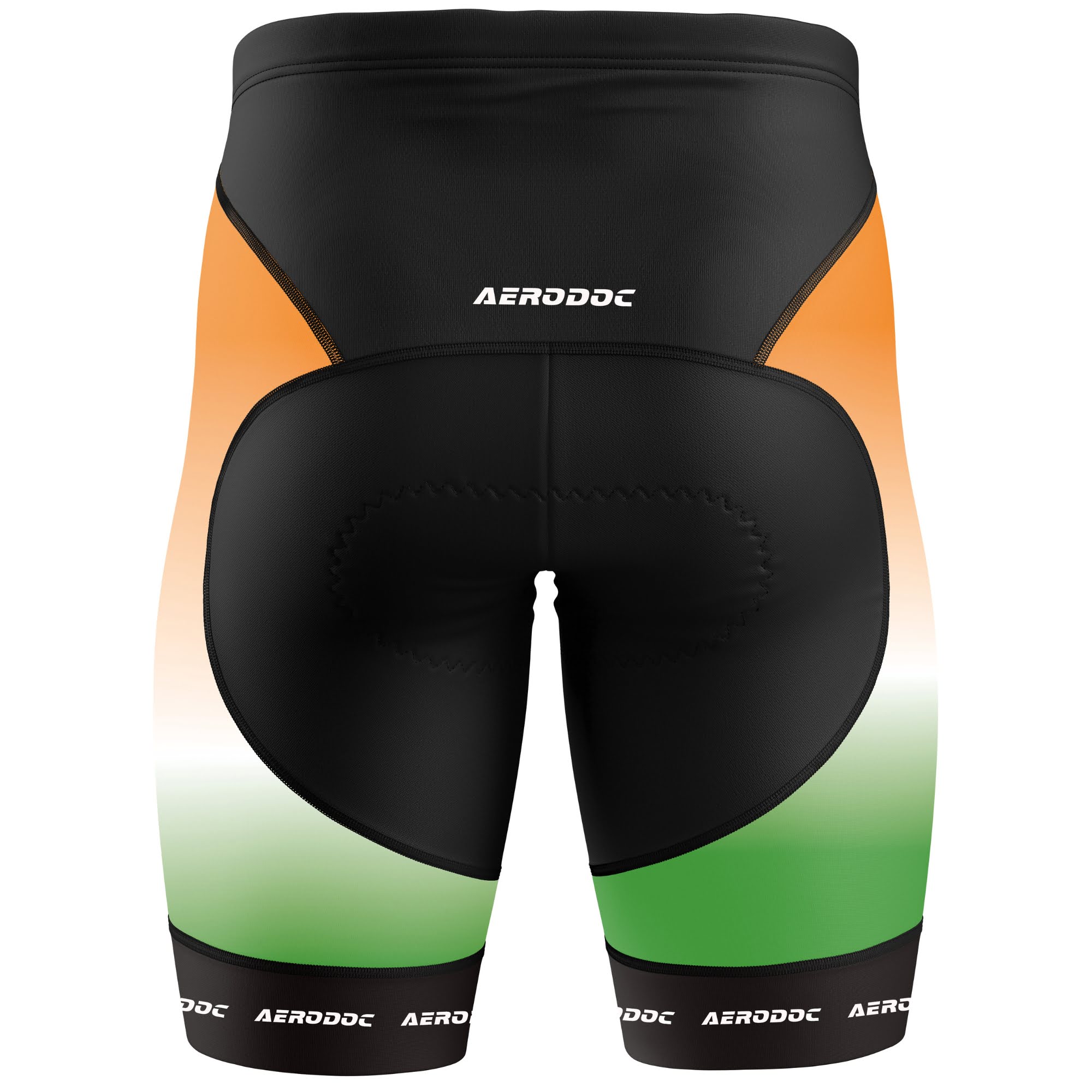 Lord Ram Inspired Cycling Kit – Tricolor Jersey & Gel Padded Bib Shorts