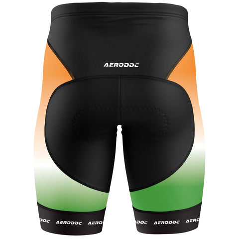 Lord Ram Inspired Cycling Kit – Tricolor Jersey & Gel Padded Bib Shorts
