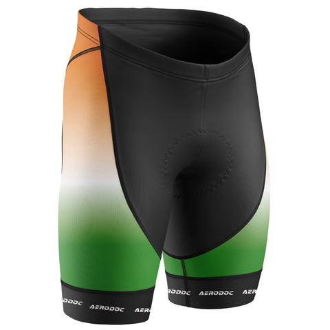 Lord Ram Inspired Cycling Kit – Tricolor Jersey & Gel Padded Bib Shorts