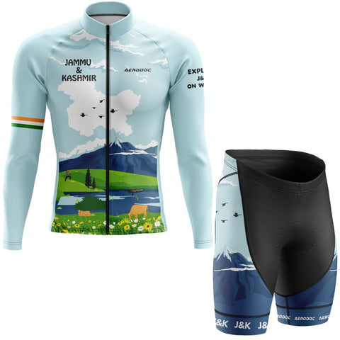 Jammu and Kashmir Cycling Jersey & Bib Shorts