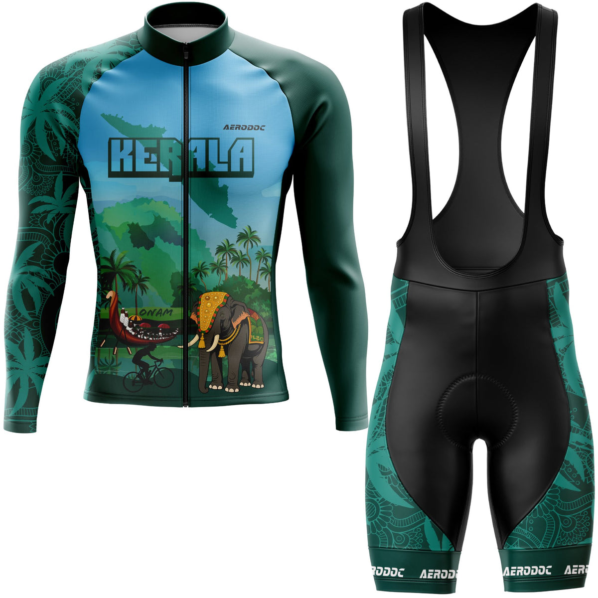 Kerala Cycling Jersey and Bib Shorts