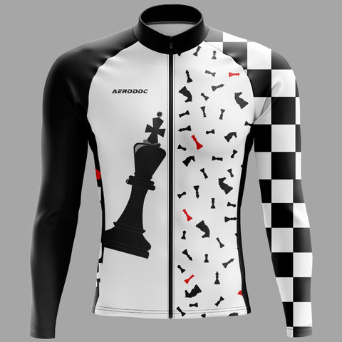 Checkmate Cycling Jersey & Bib Shorts Set – Ride Like a Chess Grandmaster!