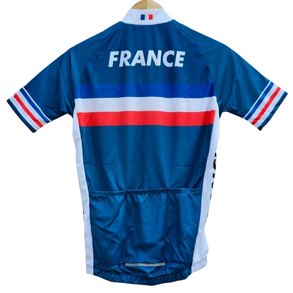 France High Quality Cycling Jersey Pro Bicycle Team Cycling Bib Shorts and Full/Half Sleeve GelPad