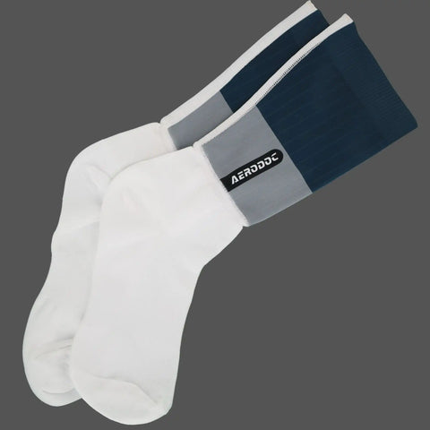 Neutral Color Mid Calf Cycling Socks – Breathable Performance Aero Socks