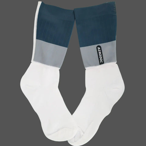 Neutral Color Mid Calf Cycling Socks – Breathable Performance Aero Socks