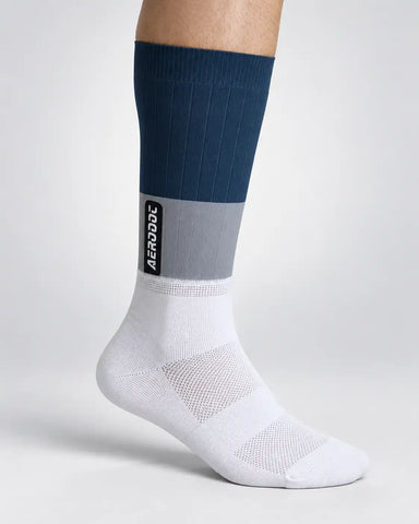 Neutral Color Mid Calf Cycling Socks – Breathable Performance Aero Socks