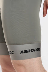 Cycling bib shorts leg gripper detail anti slip silicone band Aerodoc