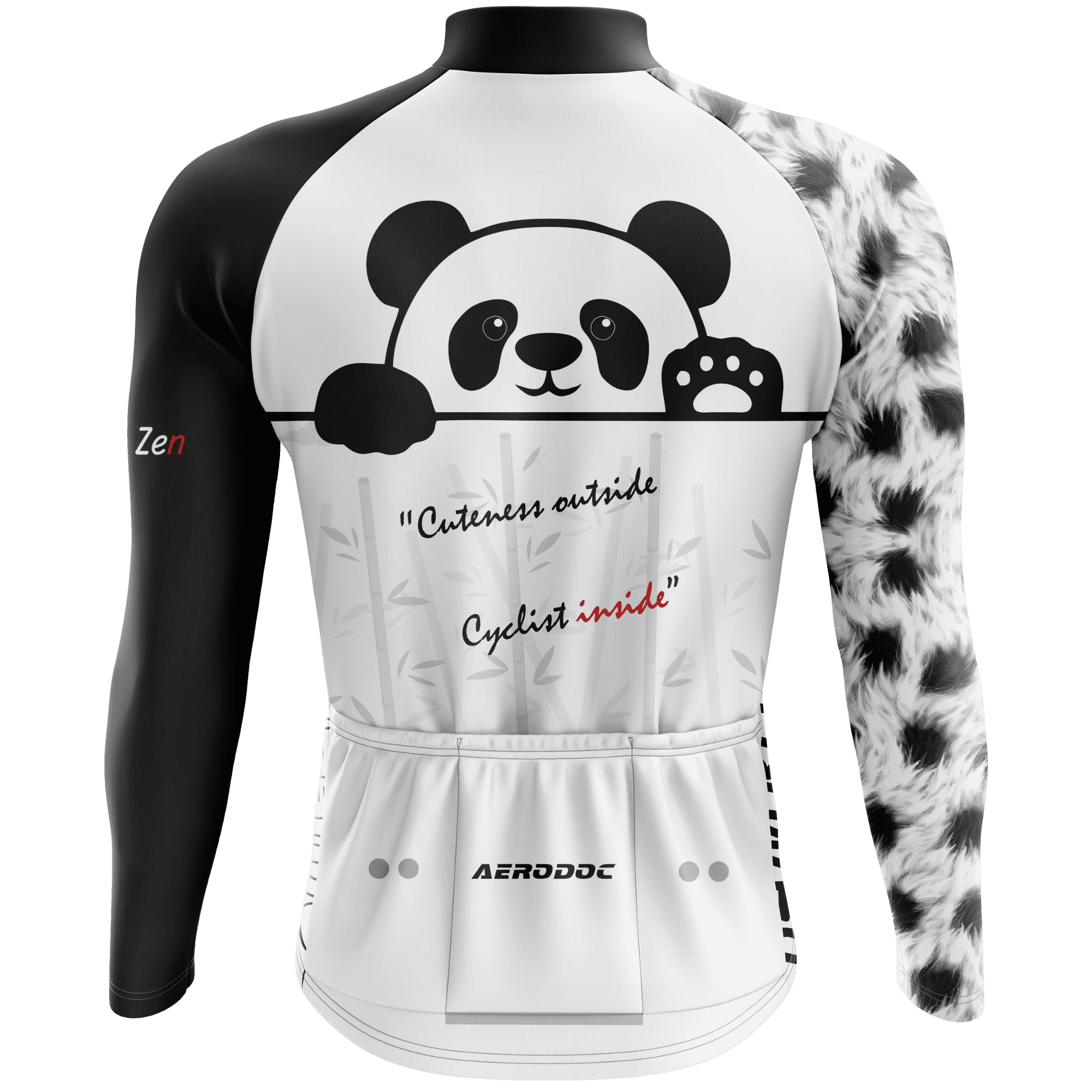 Fierce Zen Panda Cycling Kit – Racefit Jersey & Bib Shorts Set