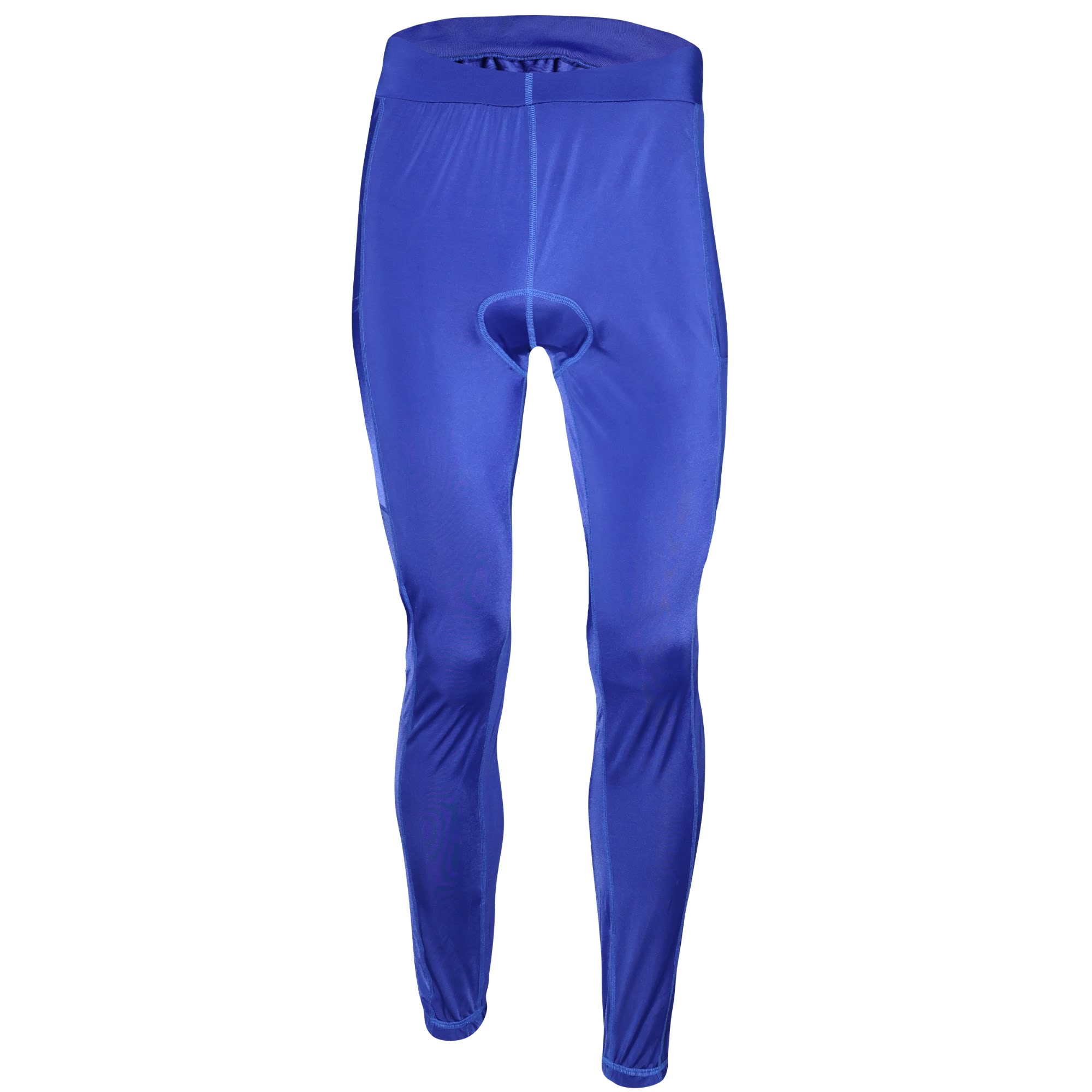 Aerodoc Electric Blue Gel Padded Unisex Cycling Pants with 2 Pockets & Reflector | High-Quality Performance Gear