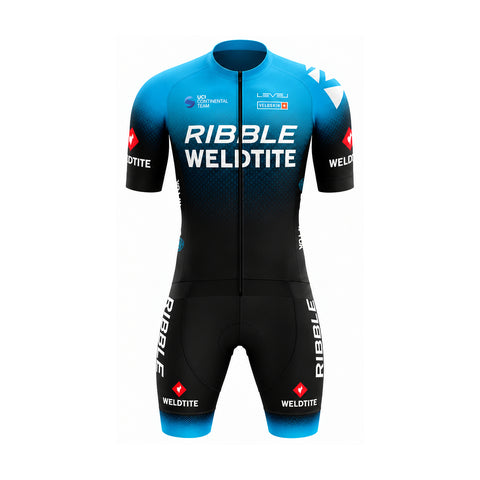 trisuit ribble blue and black color