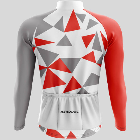 Back view of Full Sleeve Cycling Jersey
