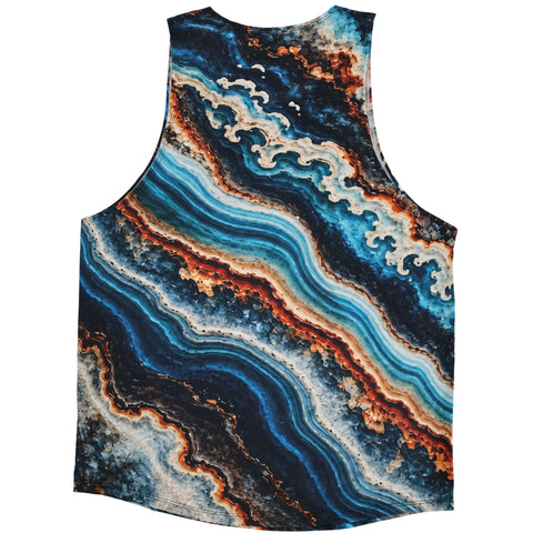 WaveRunner mens quick dry tank top breathable fabric detail